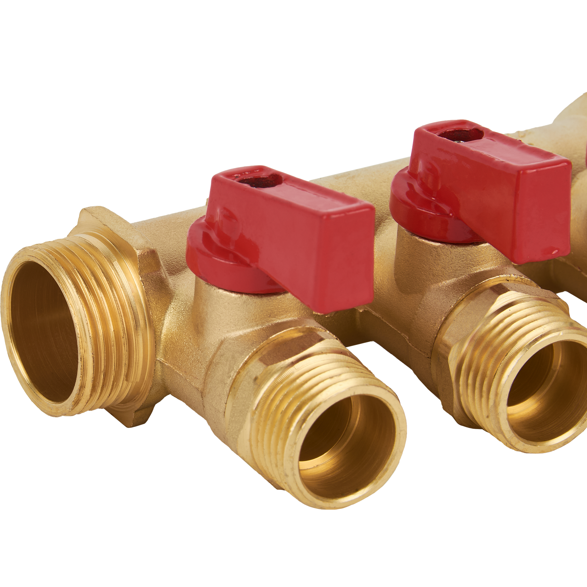 Коллектор Aquabeam на 3 выхода 3/4"x1/2" НР латунь - 3