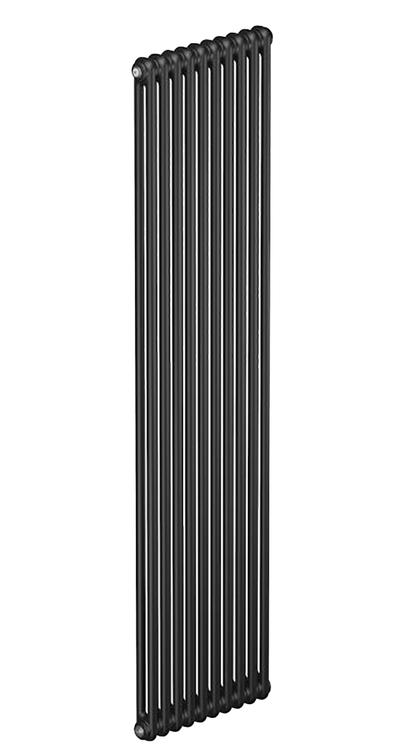 Изображение товара Стальной радиатор Rifar Tubog TUB 2180-10-AN 10 секций антрацит боковое подключение