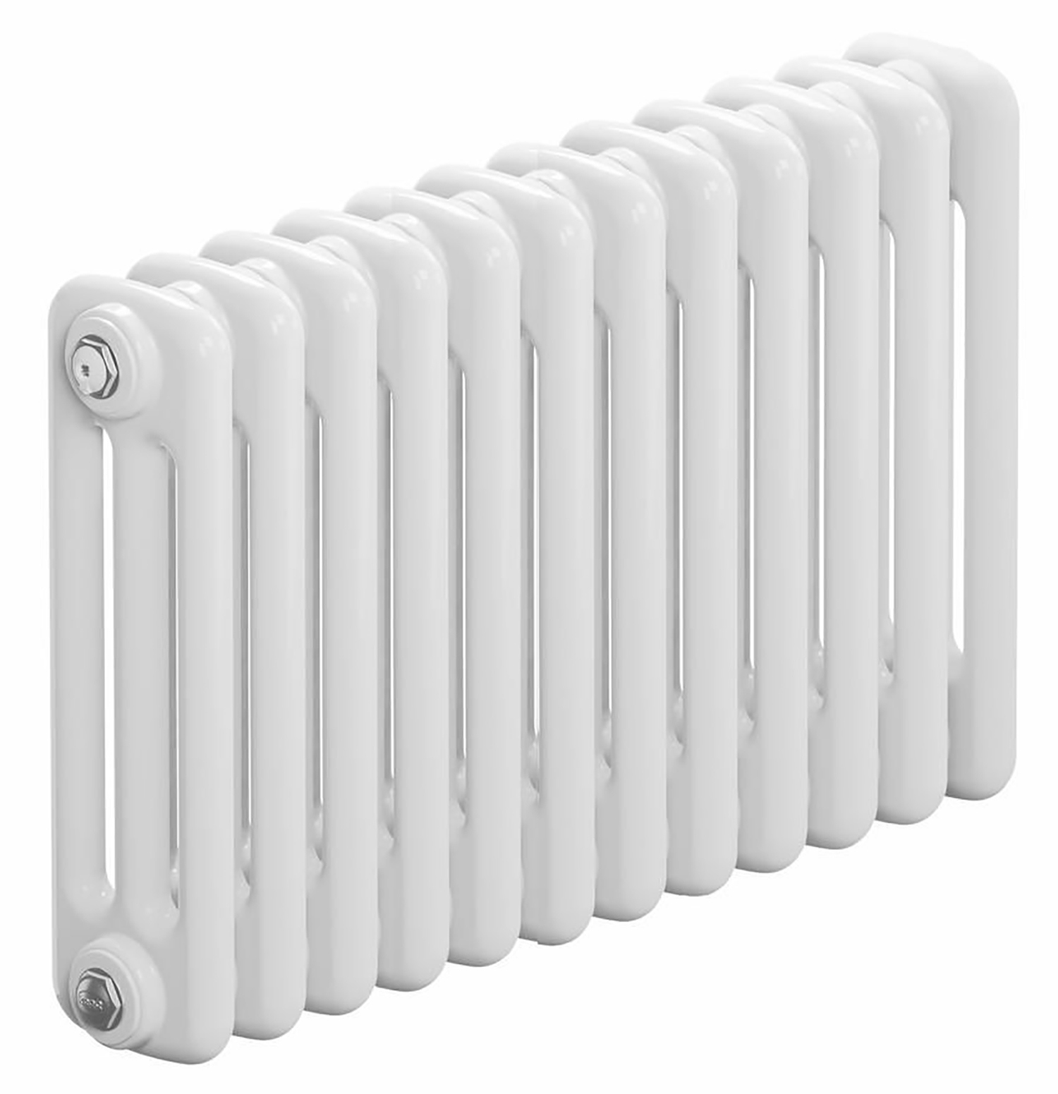 Изображение товара Радиатор водяного отопления Rifar Tubog 12 секций нижнее подключение сталь белый