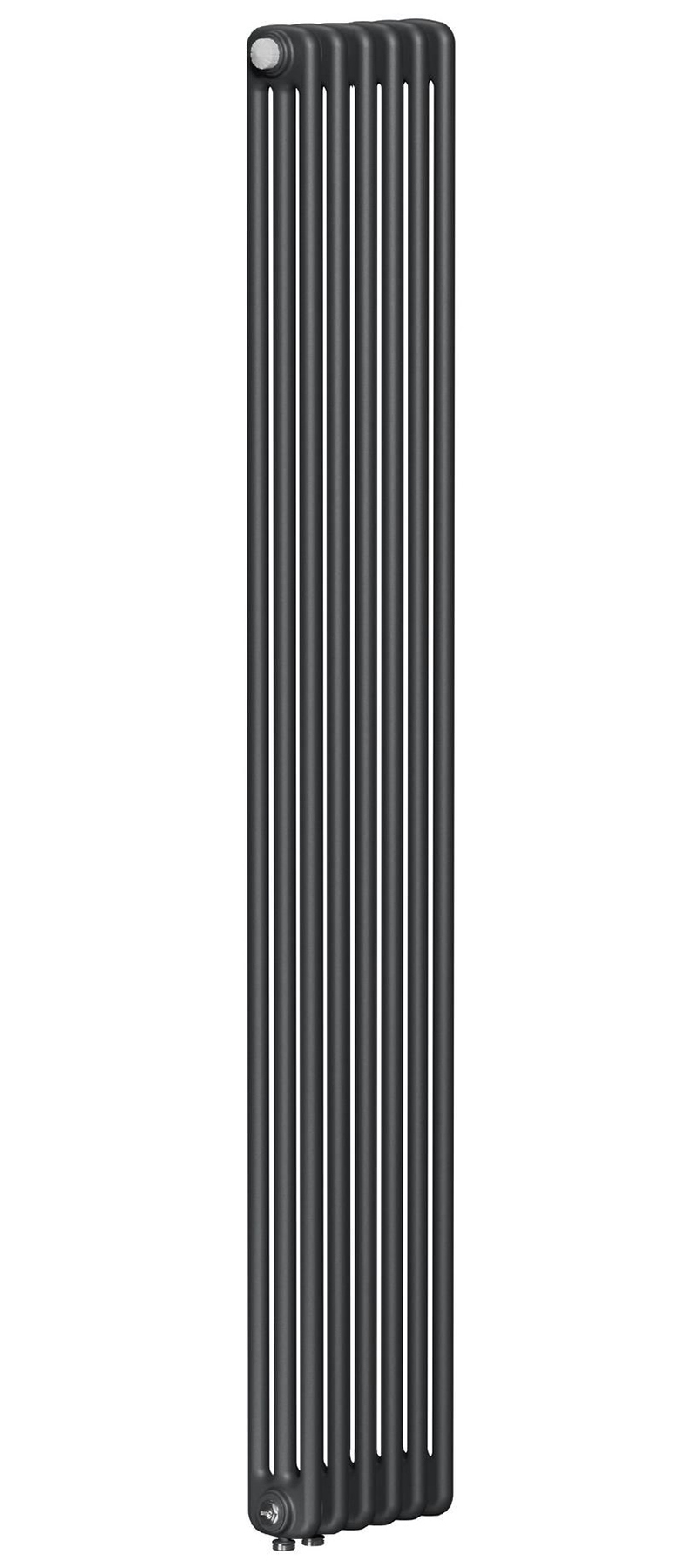 Изображение товара Радиатор Rifar Tubog Tub 3180 DV1-TI 6 секций нижнее подключение сталь титан