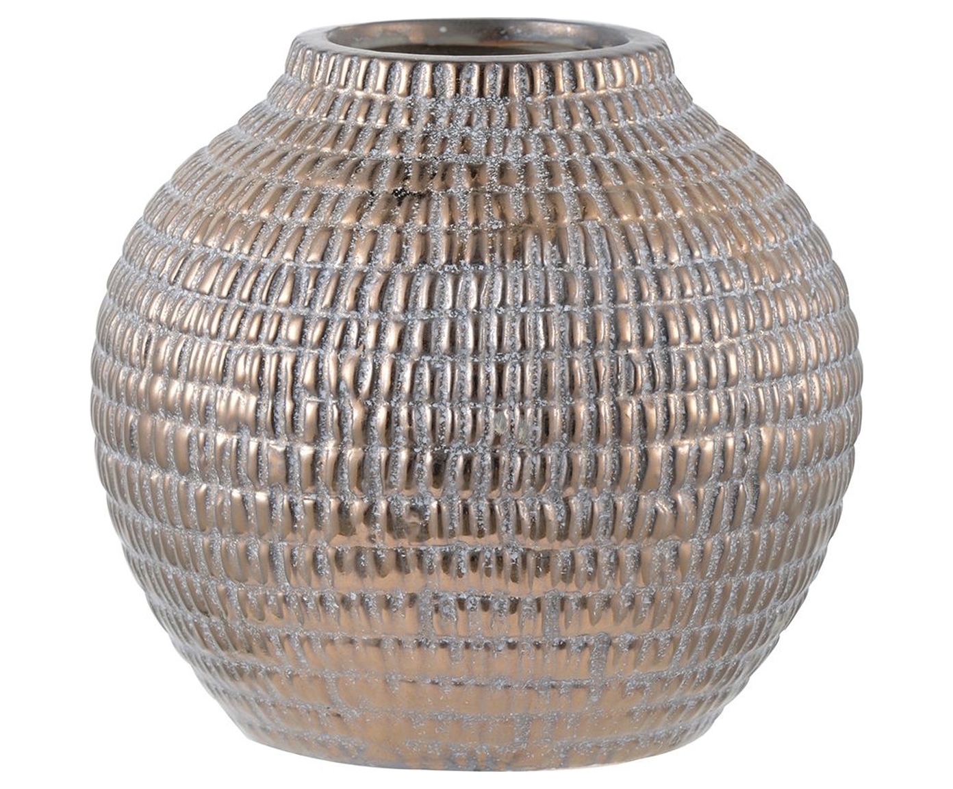 Изображение товара Ваза Гласар AV2080, желтая керамика, 15x15 см