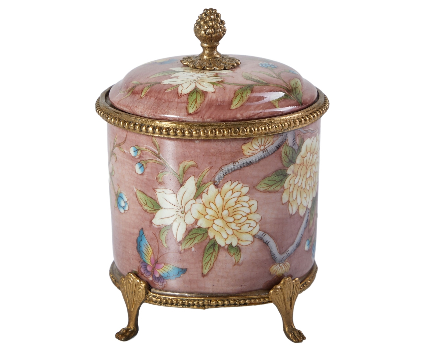 Изображение товара Шкатулка Гласар B1371EH/HLP2135 фарфор цвет розовый