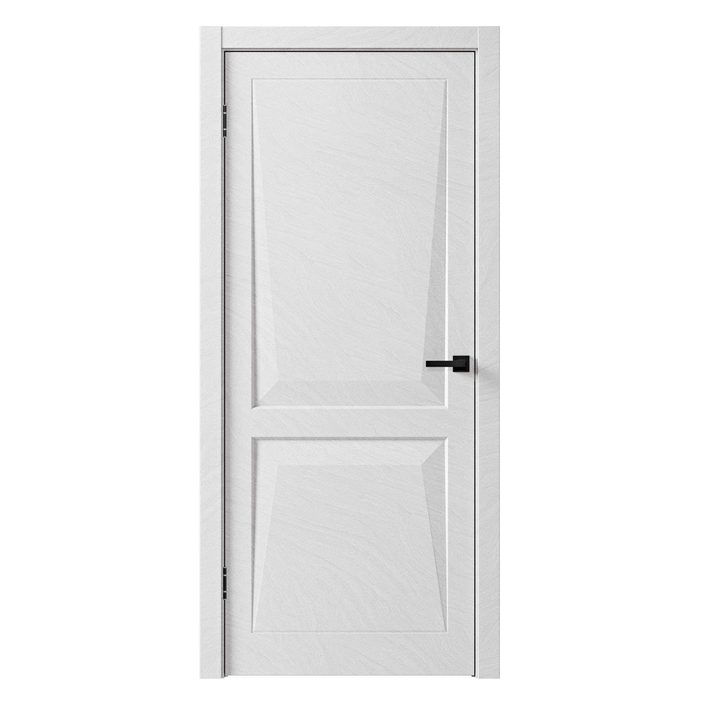 Изображение товара Дверь межкомнатная глухая Интеграл 90x200 см ПВХ цвет дюна светлая с замком и петлями