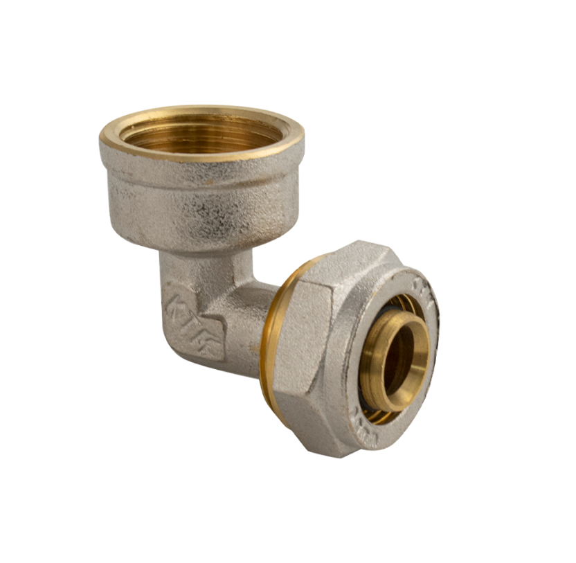 Изображение товара Угол комбинированный 90° Titan 1/2"x20 мм ВР латунь