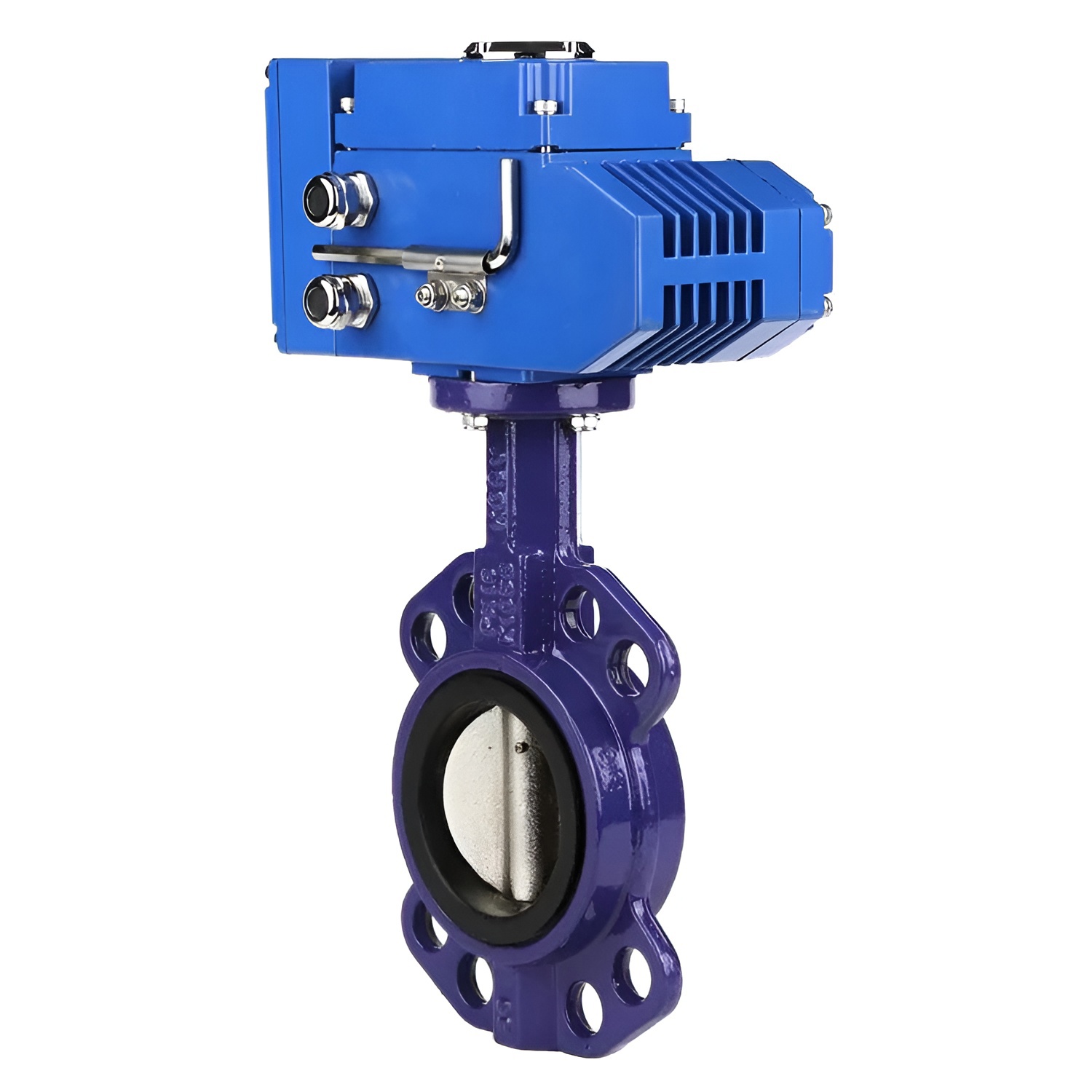 Изображение товара Затвор Dn.ru D050-11931 Ду40 Ру16 фланцевый чугун