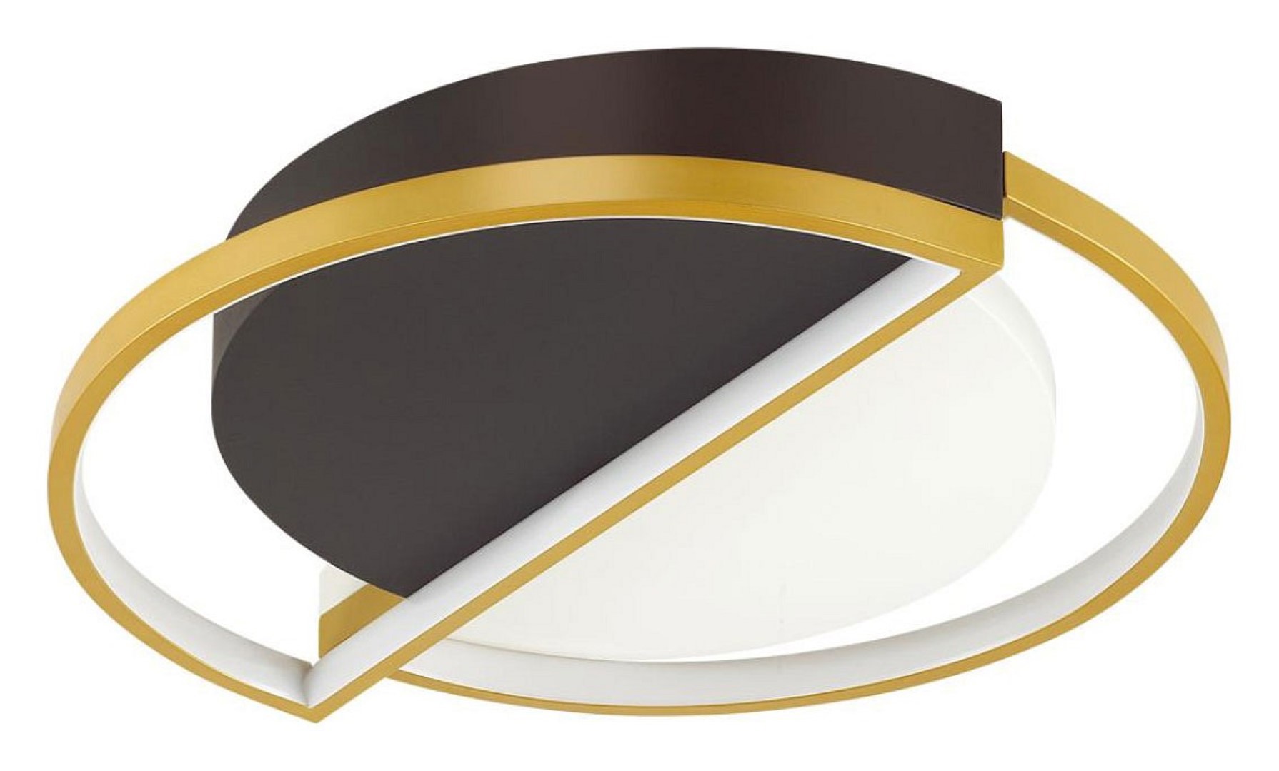 Изображение товара Люстра потолочная светодиодная Lumion 5239/64cl с пультом управления 15 м² белая с золотом