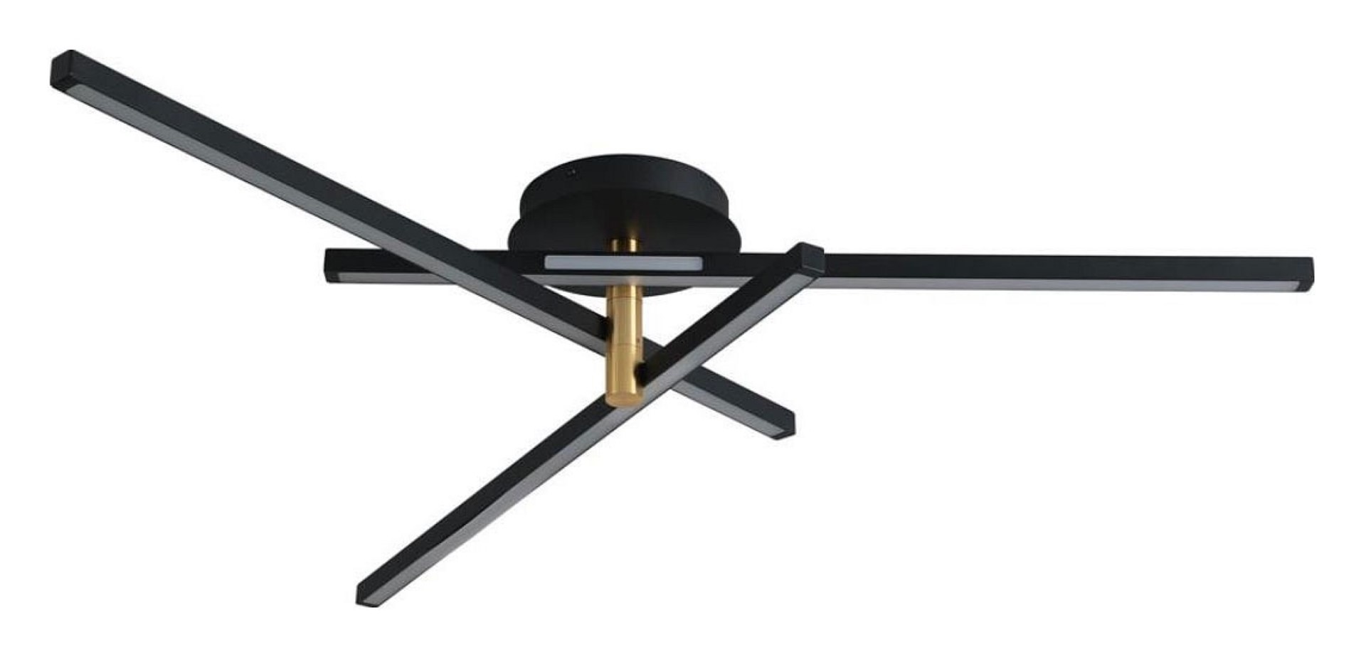 Изображение товара Люстра потолочная светодиодная Lumion 6547/56cl современная в стиле техно с золотыми вставками