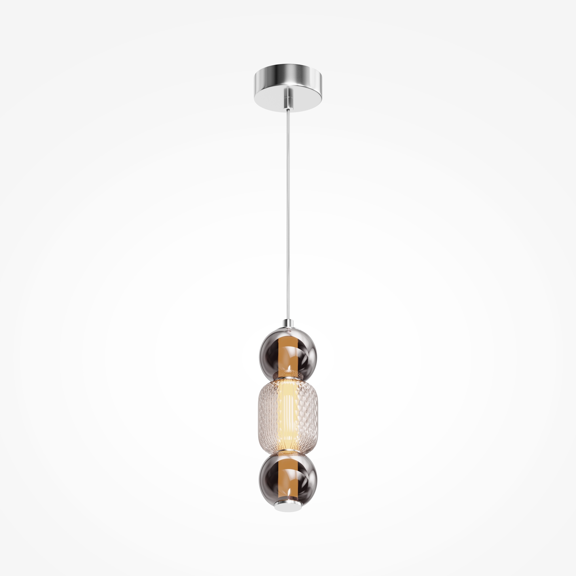 Изображение товара Подвесной светильник Maytoni Drop 8 м² теплый белый хром LED Изображение товара Подвесной светильник Maytoni Drop 8 м² теплый белый хром LED