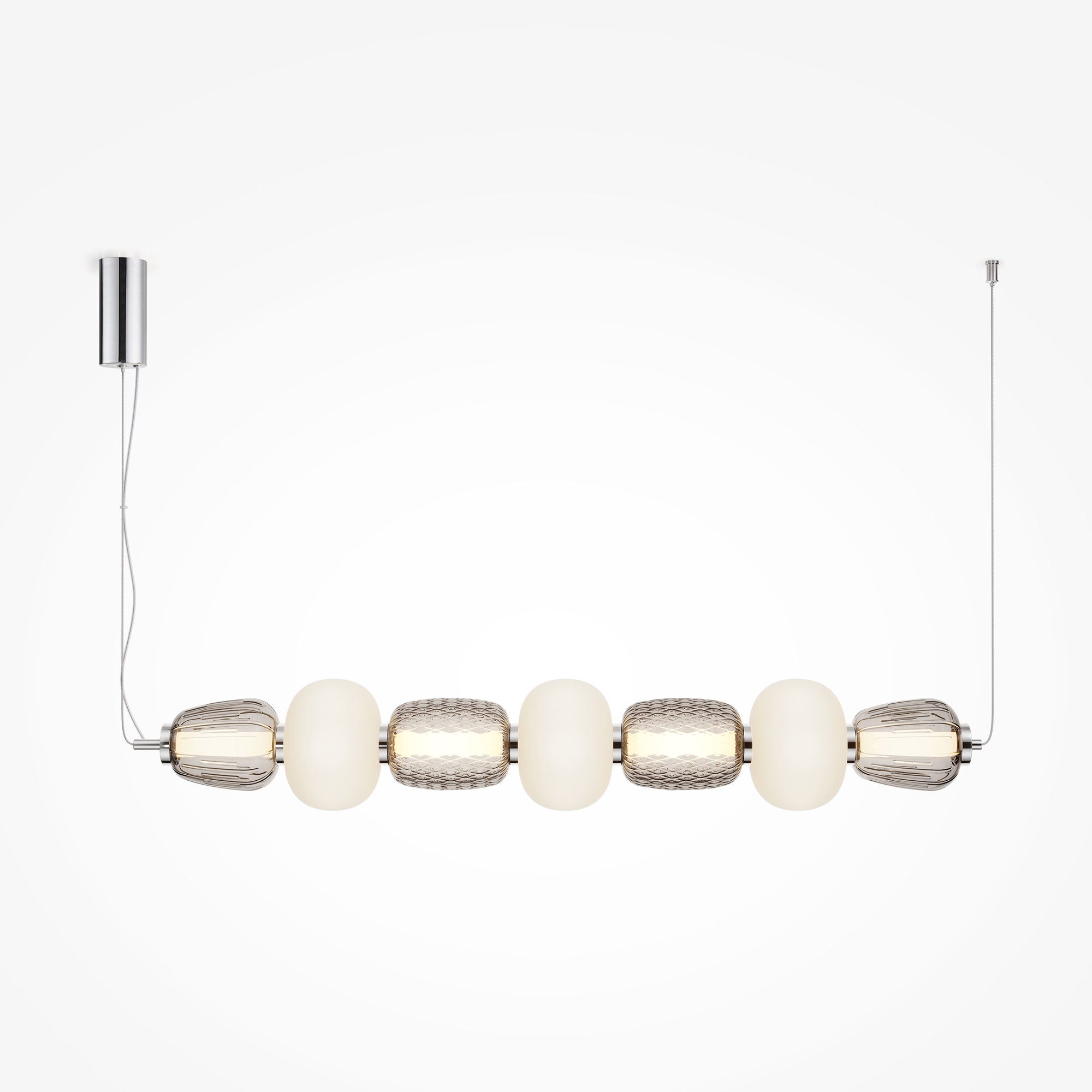 Изображение товара Светильник подвесной Maytoni Pattern MOD267PL-L42CH3K 20 м² теплый белый хром