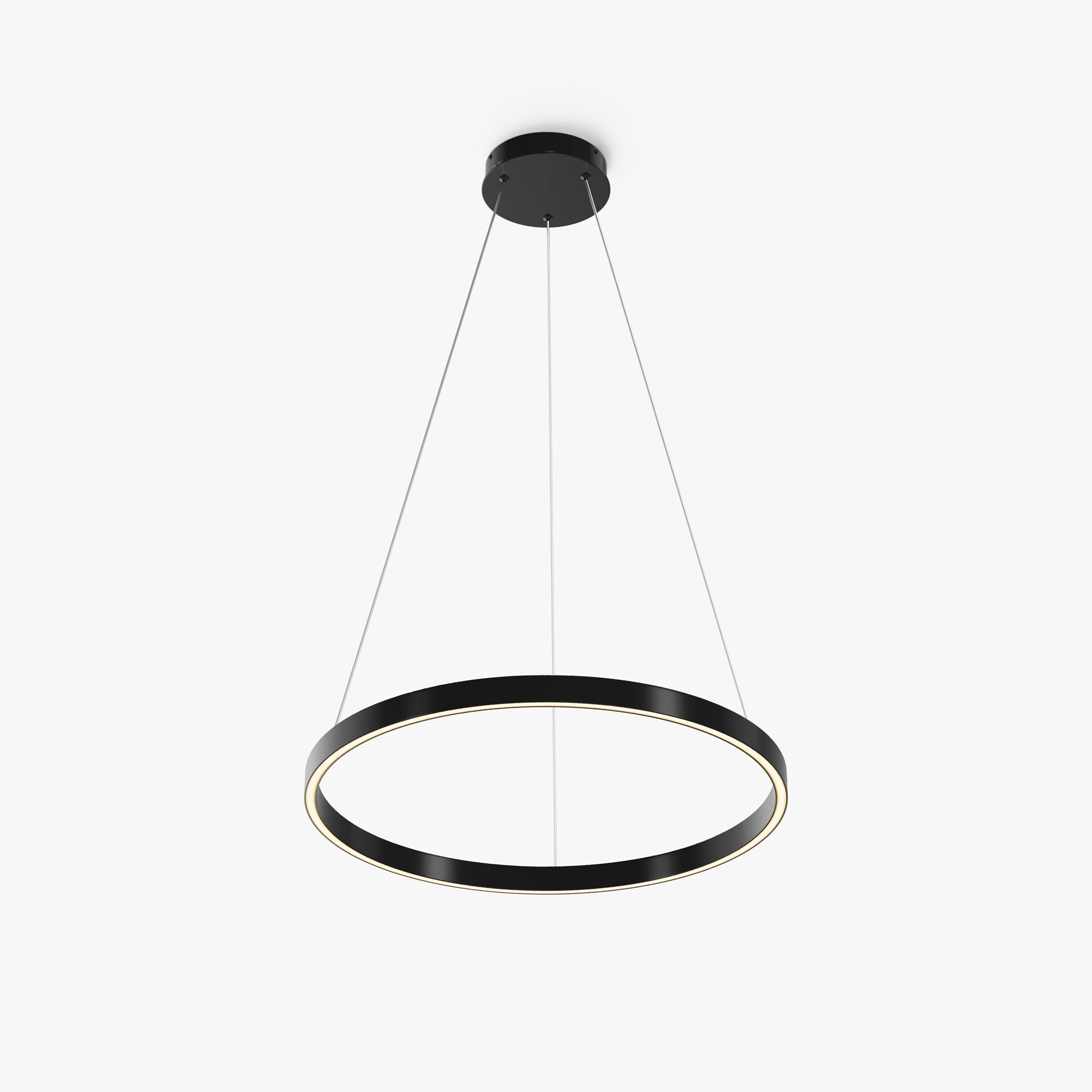 Изображение товара Светильник подвесной светодиодный Maytoni Rim Mod058pl-l32bk 16 м² регулируемый черный