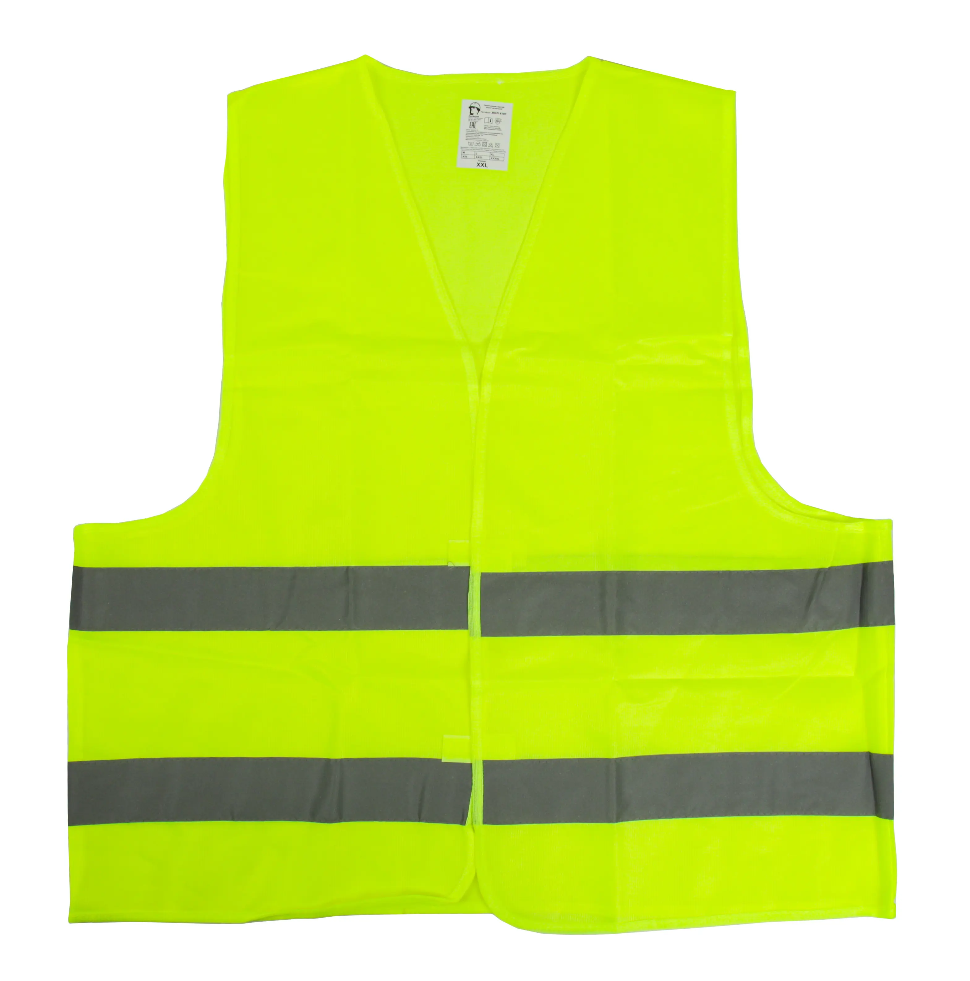 Жилет сигнальный Росмарка ЖИЛ4107 цвет лимонный плотность 120 гр. размер XXL