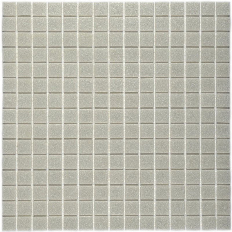 Изображение товара Декоративная стеклянная мозаика Granito Light grey 32.7x32.7 см глянцевая