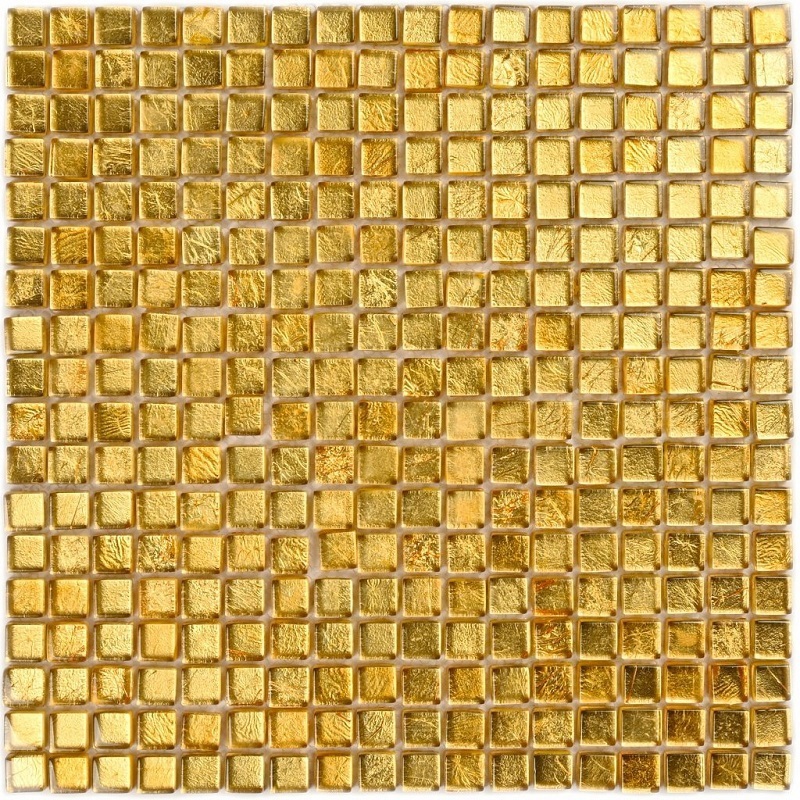 Изображение товара Стеклянная мозаика Classik gold 30x30 см Жёлтый / золотой