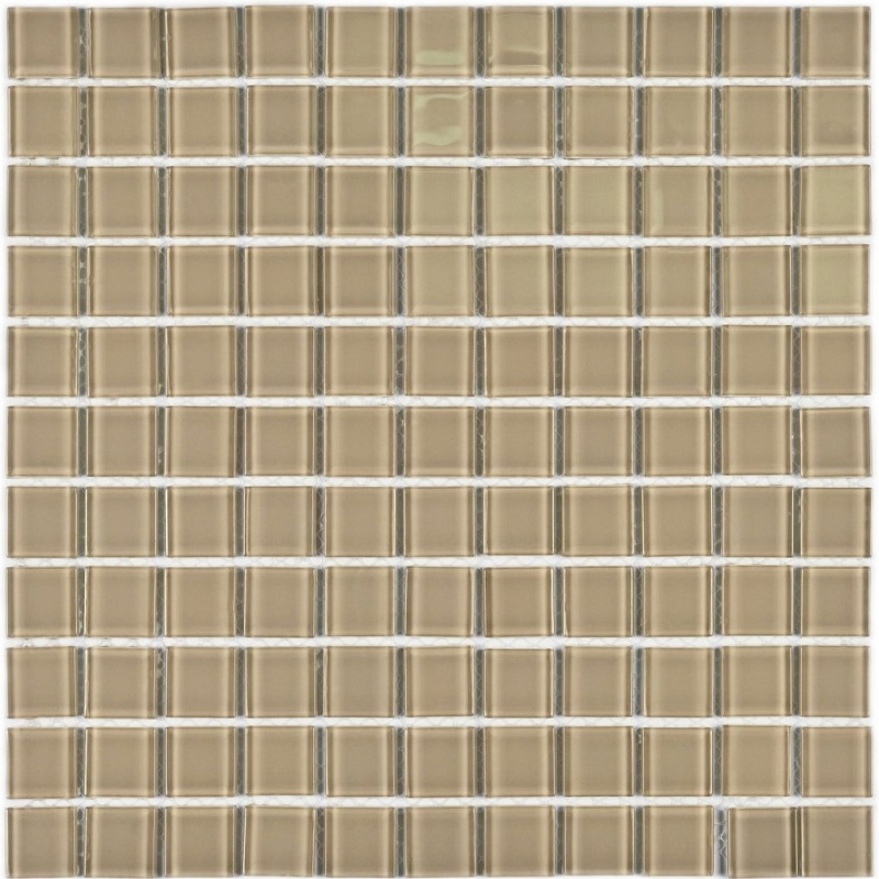 Изображение товара Стеклянная мозаика Granito Irish coffee 30x30см бежевый глянцевый для внутренней и наружной отделки