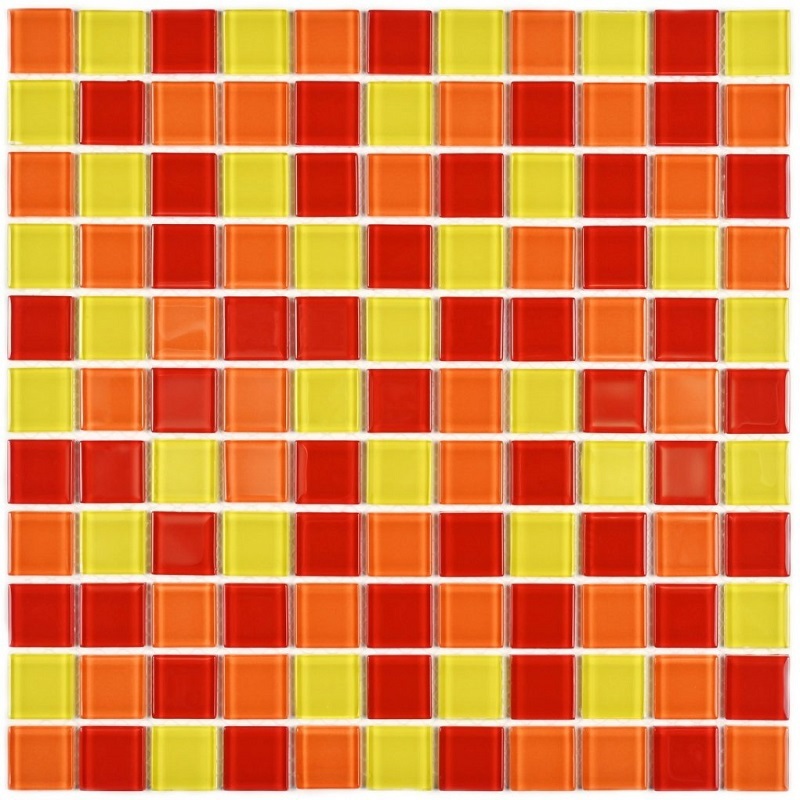 Изображение товара Стеклянная мозаика Granito Fruit mix 30x30 см разноцветная