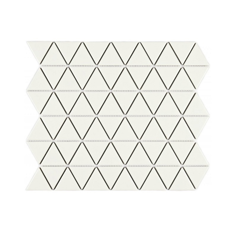 Изображение товара Декоративная мозаика Granito Reno White матовая 25.2x29.1см для интерьера