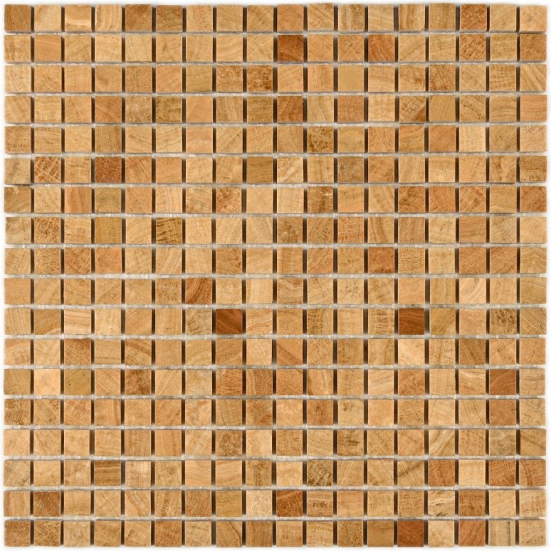 Изображение товара Мозаика каменная Granito Siena-15ekb 30.5x30.5см коричневая
