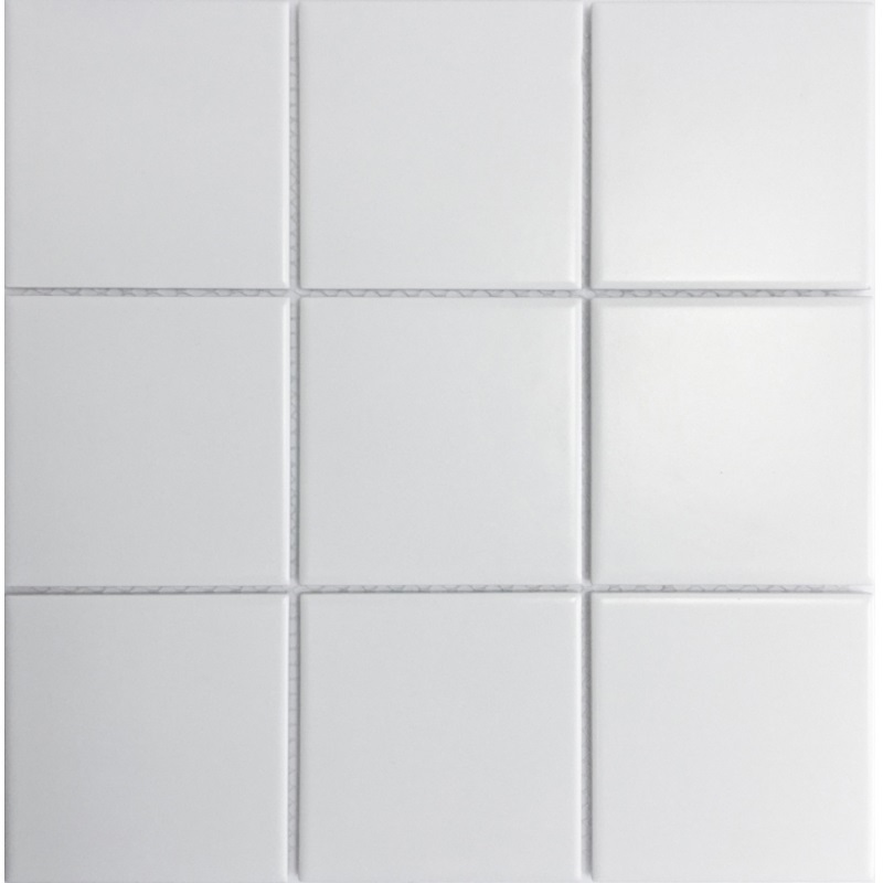 Изображение товара Декоративная мозаика Granito MAXI WHITE из керамогранита 29.7x29.7 см, белая