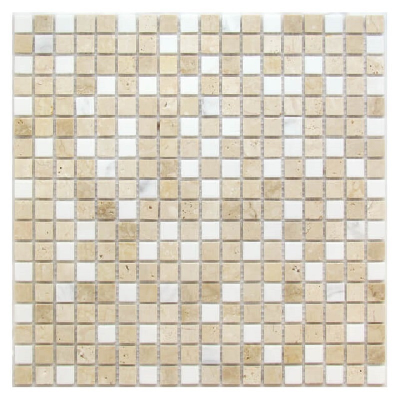 Изображение товара Декоративная мозаика Granito 23-00015760 GEOSekb 30.5x30.5см цвет Бежевый