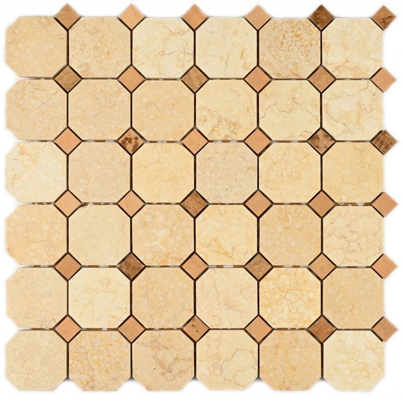 Изображение товара Декоративная мозаика Granito U00005552 Dublinekb 30.5x30.5 см бежевый камень