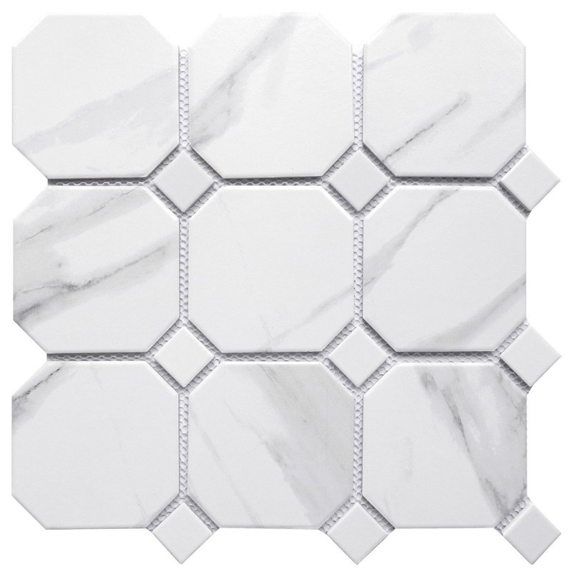 Изображение товара Декоративная мозаика Granito 00-003894 Tangoekb 30x30 см белая