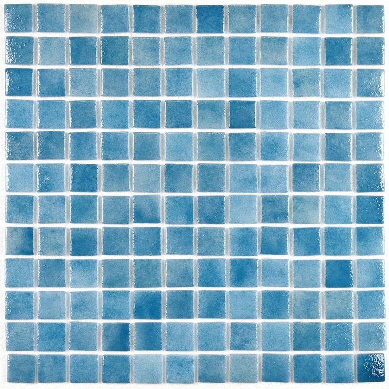 Изображение товара Декоративная стеклянная мозаика Granito Atlantis Skyekb 31.5x31.5 см цвет Синий