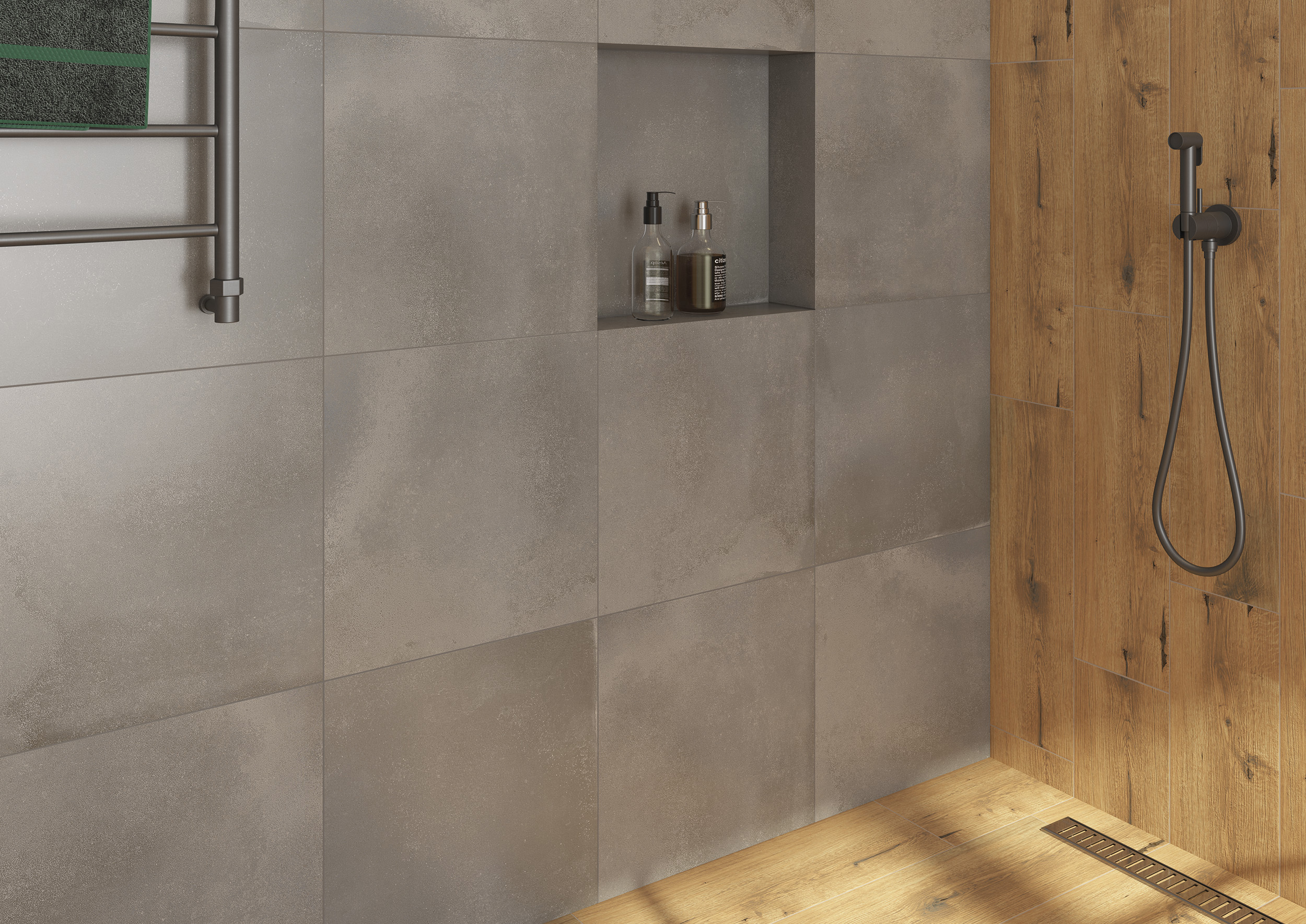 Изображение товара Керамогранит Cersanit Loft LO4R092 42x42см цвет серый/серебристый