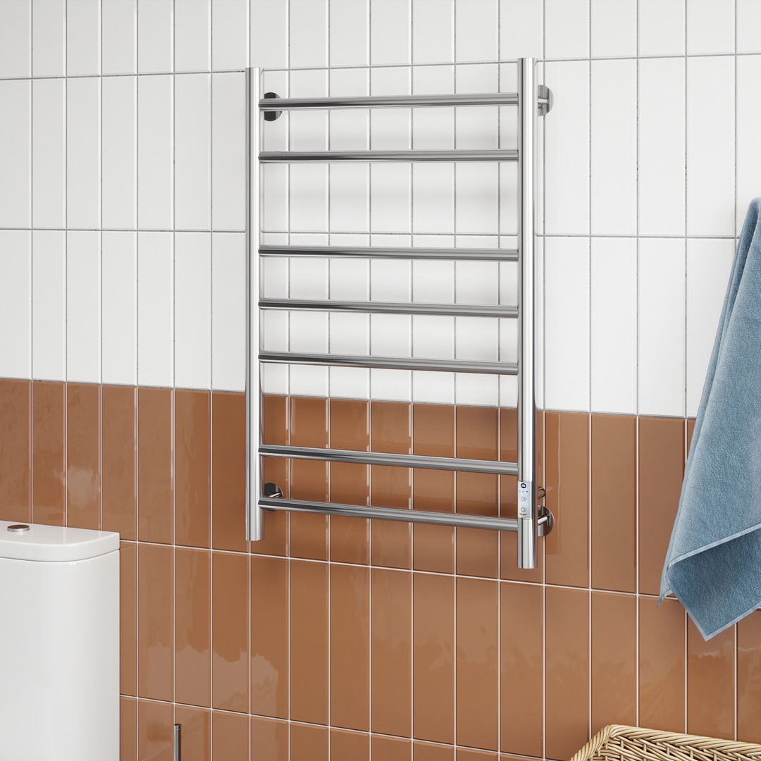 Изображение товара Электрический полотенцесушитель Маргроид Лина Straight 500x800 мм 100 Вт хром