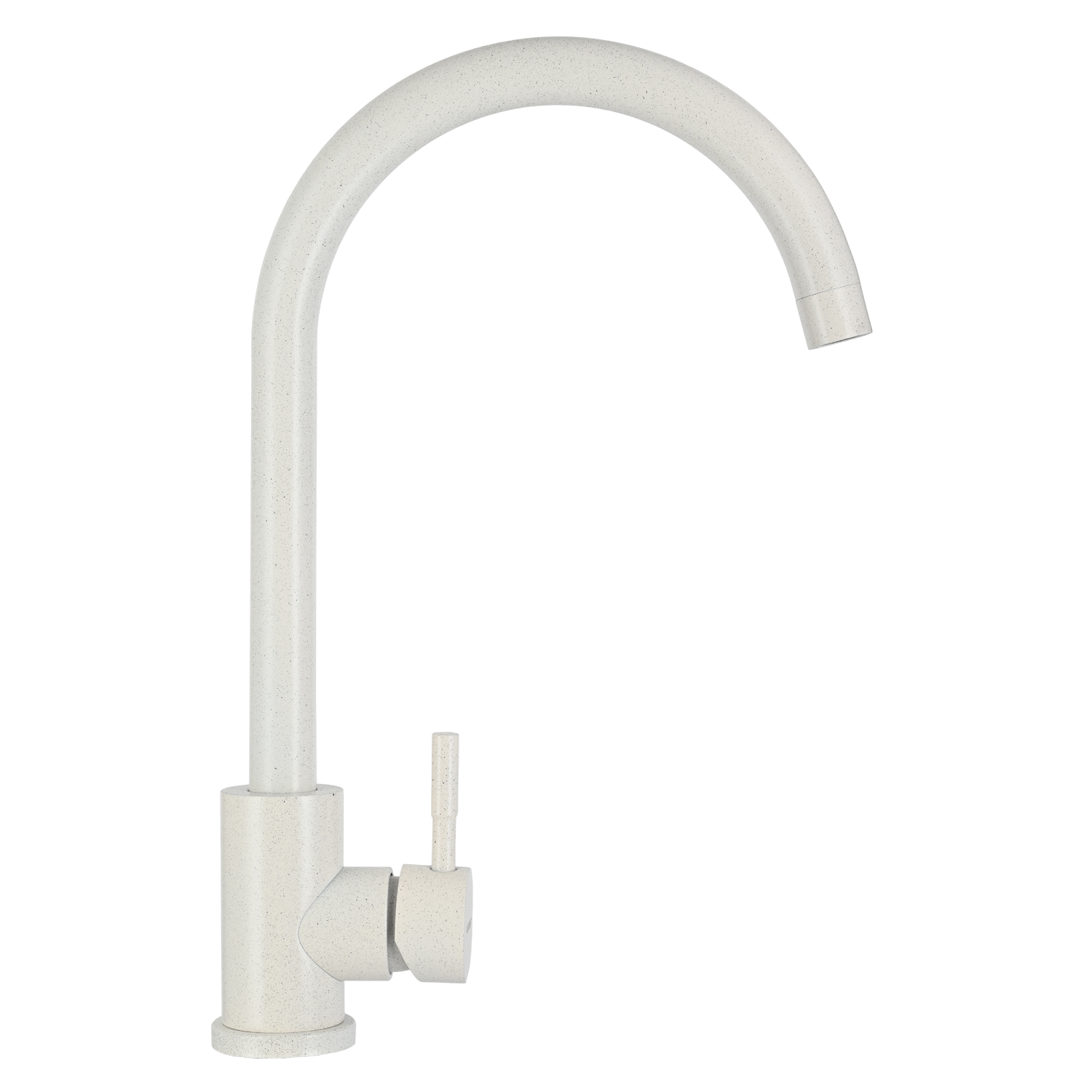 Изображение товара Кухонный смеситель Wisent W4998-3-28 белый с поворотным изливом и водосберегающей функцией