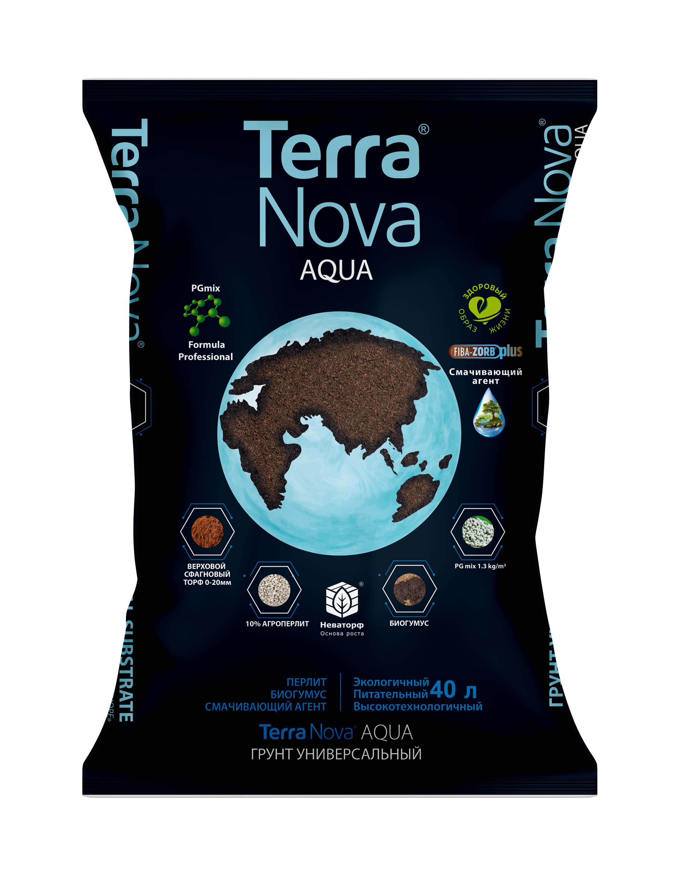 Изображение товара Грунт Terra Nova Аква универсальный 40 л