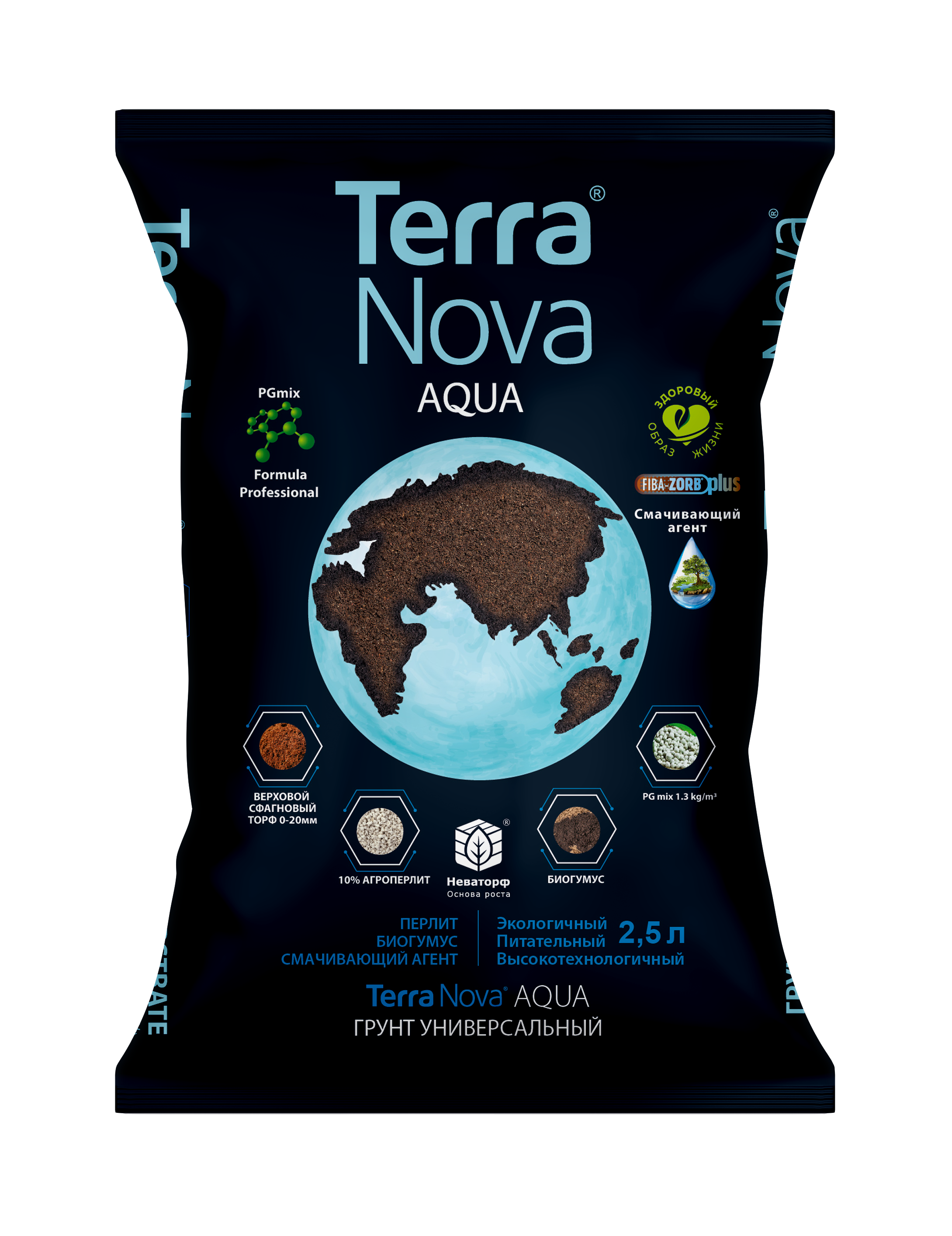 Изображение товара Грунт Terra Nova Аква универсальный 2.5 л