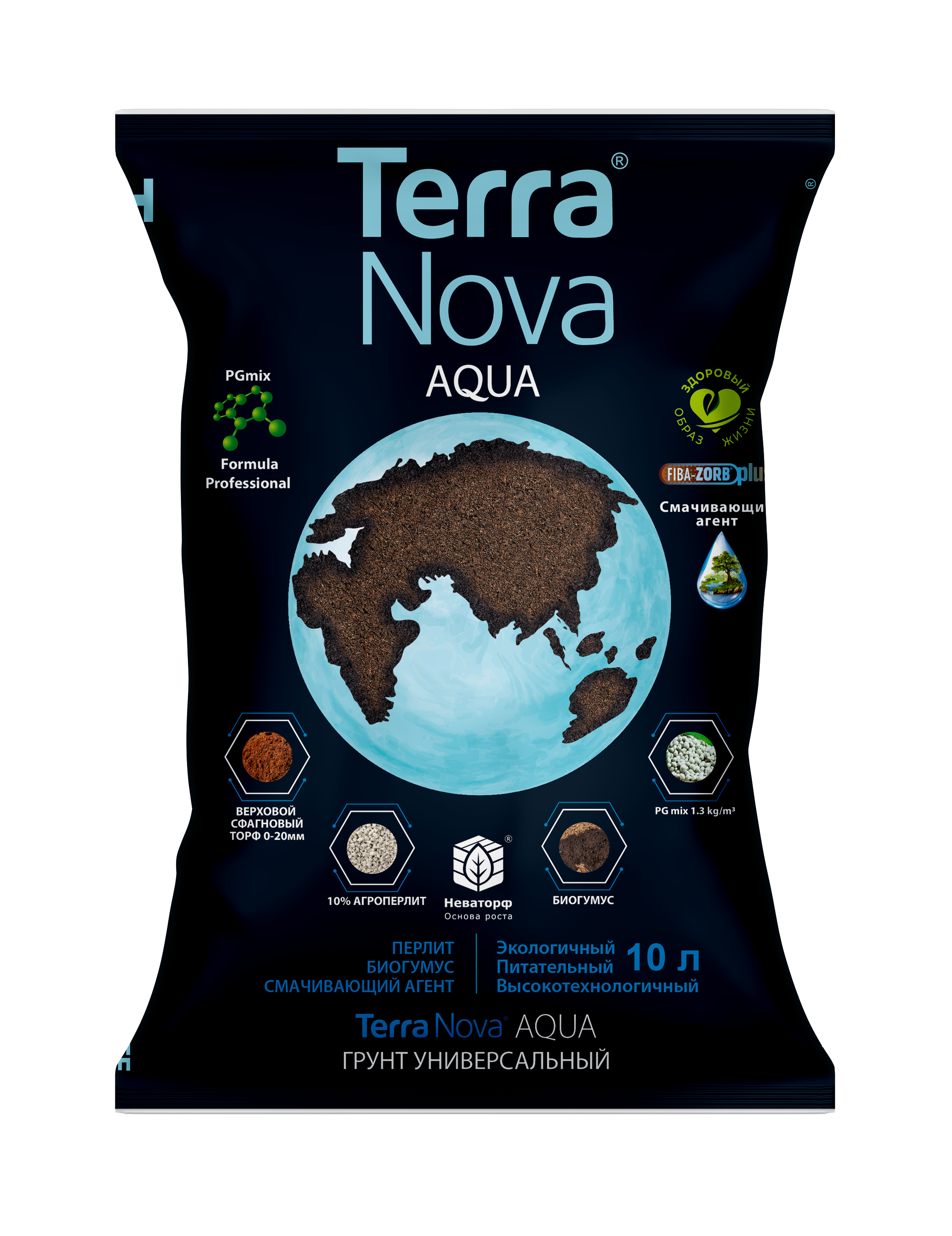 Изображение товара Грунт Terra Nova Аква универсальный 10 л