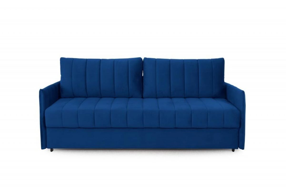 Изображение товара Диван Пекин раскладной из велюра с ящиком и подлокотниками Мебельград