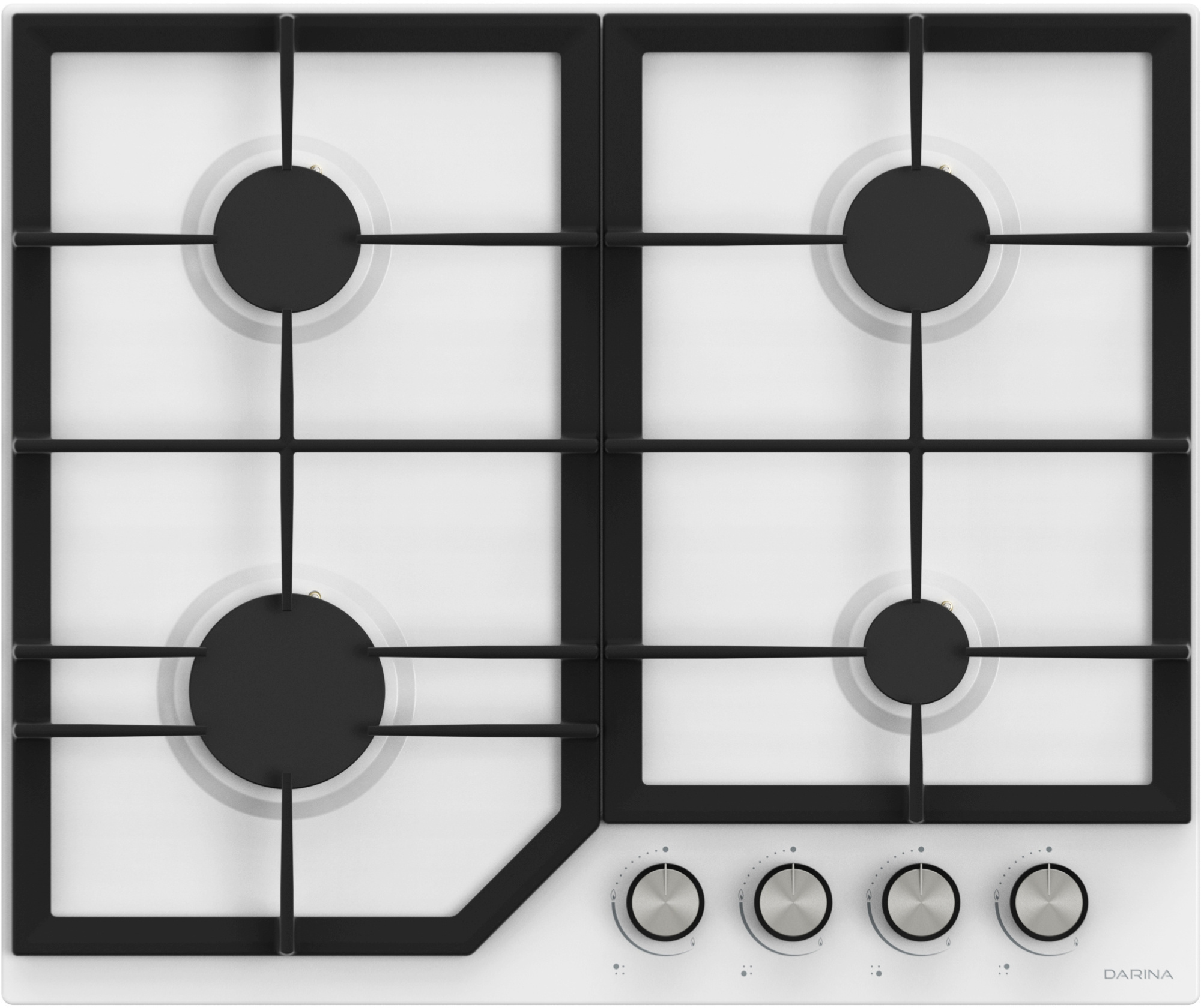 Изображение товара Газовая варочная панель Darina ER4 BGM 341 12 W 4 конфорки встроенная
