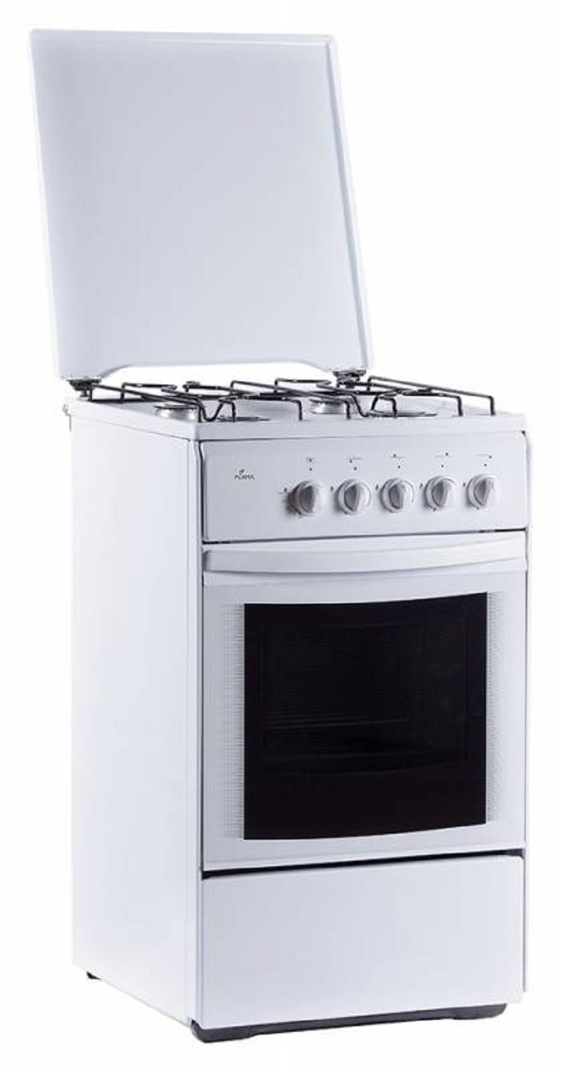 Изображение товара Газовая плита Flama RG 2401 W 50 см 4 конфорки белая