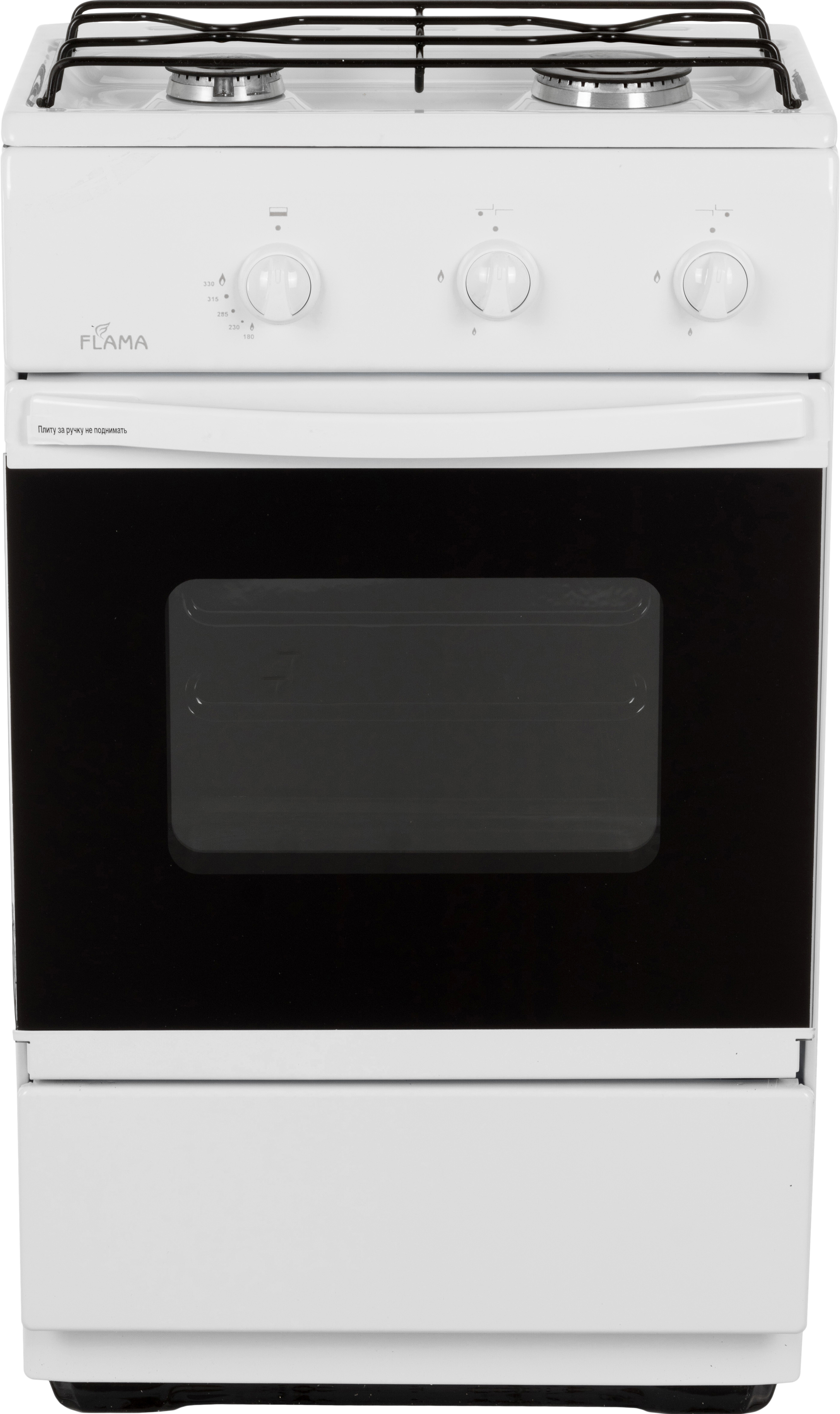 Изображение товара Газовая плита Flama CG 3202 W 50 см 2 конфорки белая
