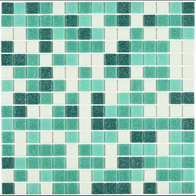 Изображение товара Декоративная мозаика Granito 23-00015741 AURAekb 32.7x32.7см цвет Зеленый