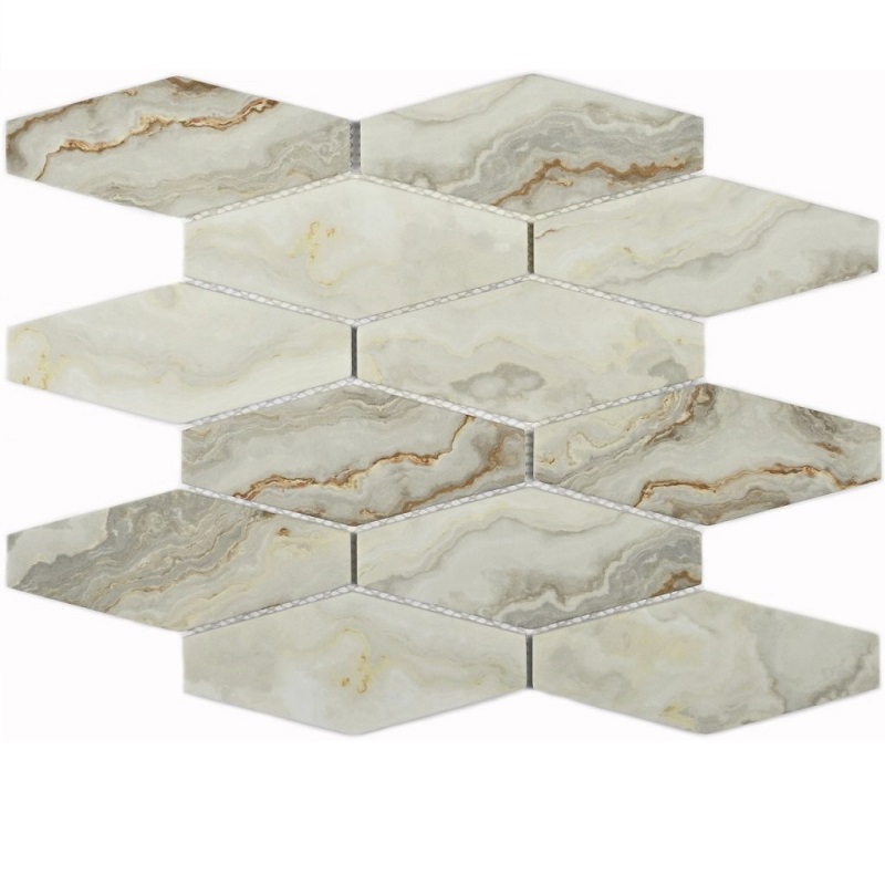 Изображение товара Декоративная мозаика Granito 23-00029116 Fontana Greatekb 27.1x30.7см цвет Серый / серебристый