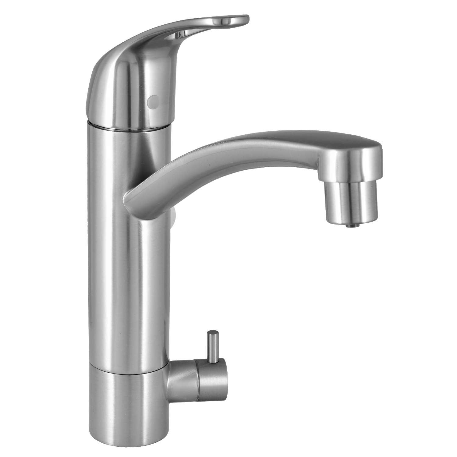 Изображение товара Смеситель для кухни с фильтром Wisent W4298A сатин однорычажный