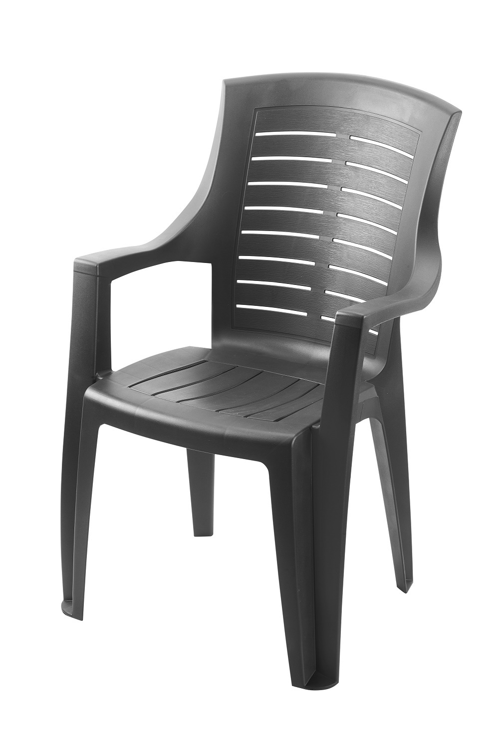 Изображение товара Стул садовый Progarden TALIA антрацит ударопрочный пластик Италия