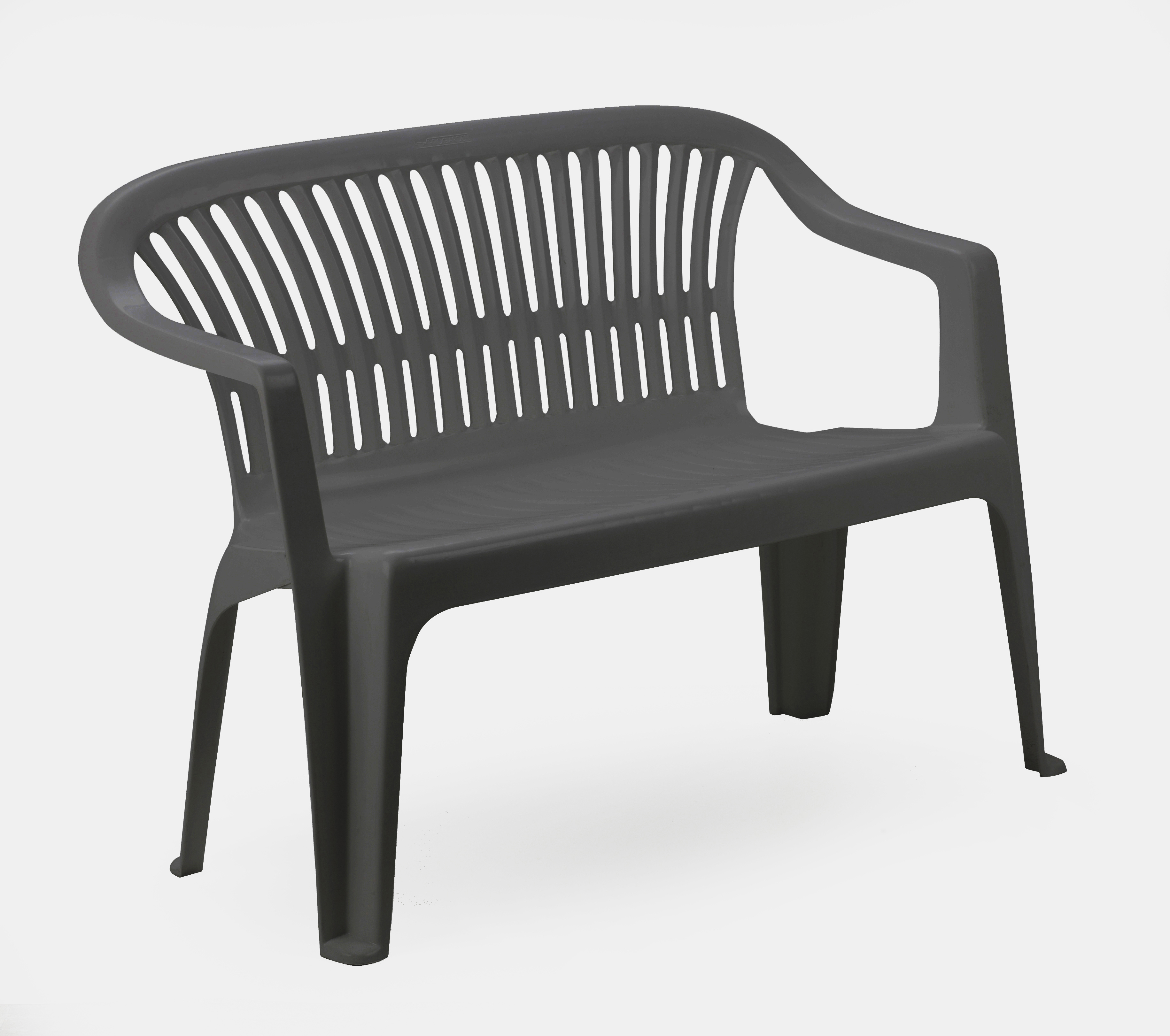 Изображение товара Скамья садовая PROGARDEN DIVA, черный цвет, 114x55x82 см
