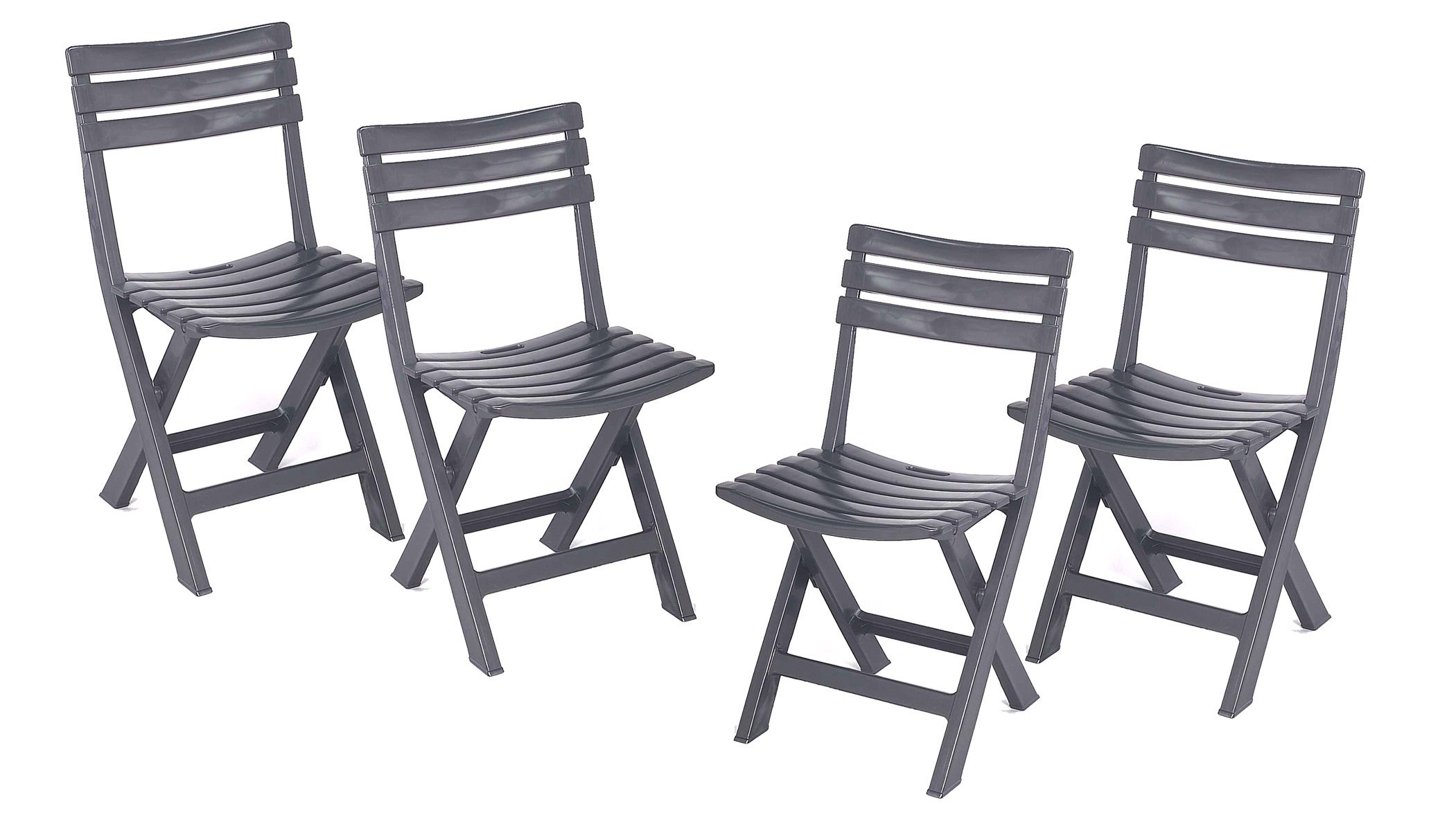 Изображение товара Складной садовый стул BIRKI PROGARDEN 44x41x78 см антрацит Италия