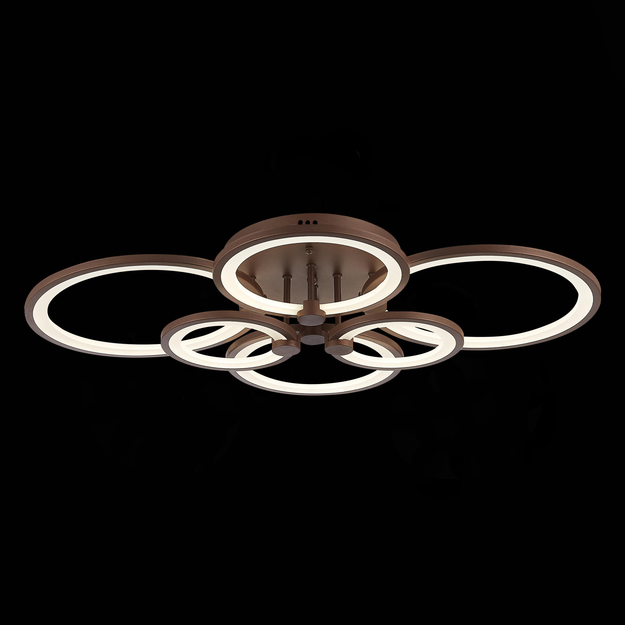 Изображение товара Люстра потолочная светодиодная Alma light Latta AL5000C168COF 26 м² регулируемый белый свет коричне