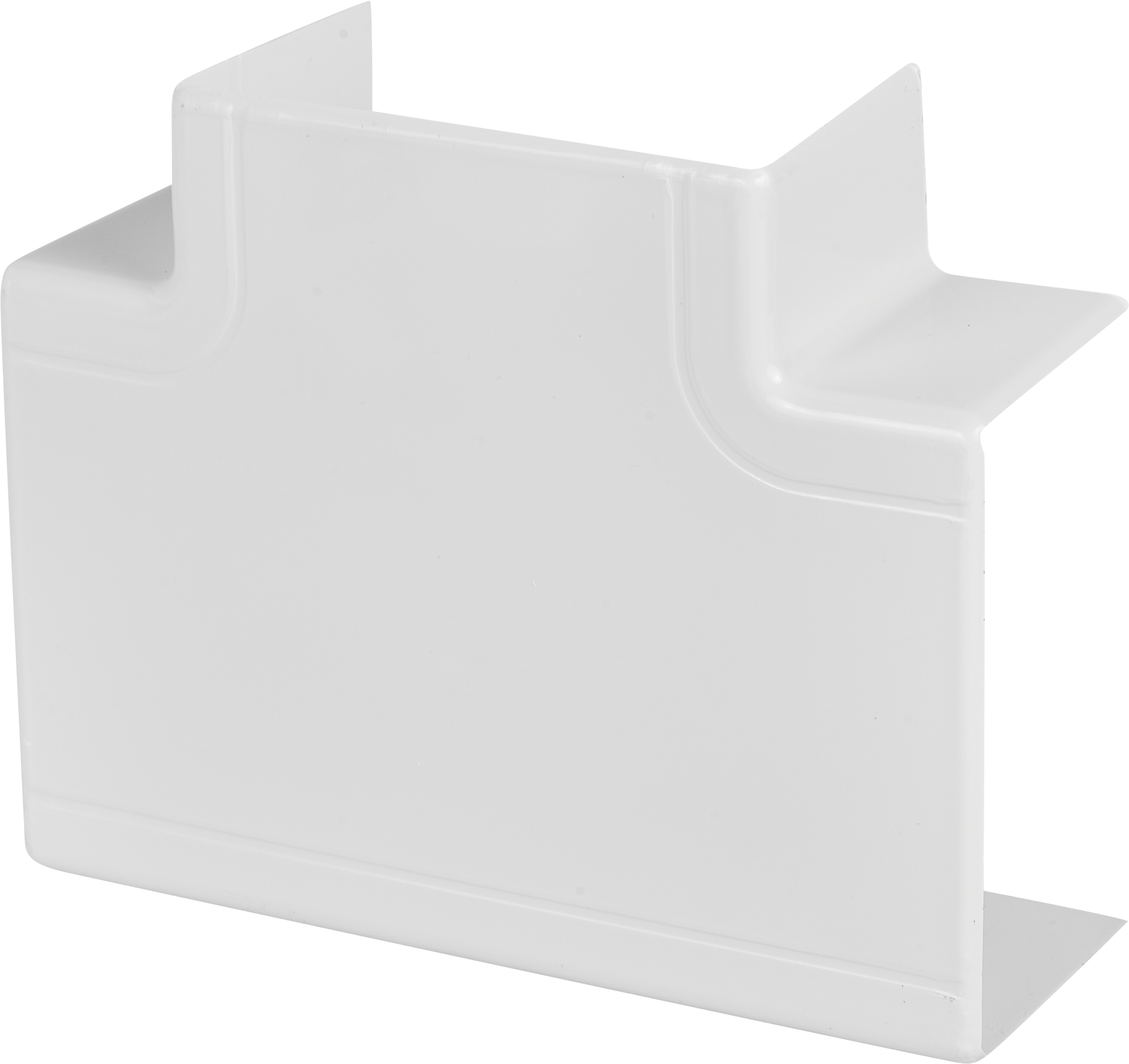 Изображение товара Угол Т-образный для короба Lexman 100x55 мм белый ABS-пластик