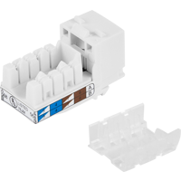 Изображение товара Розетка компьютерная накладная Lexman RJ45 белая для Ethernet сети