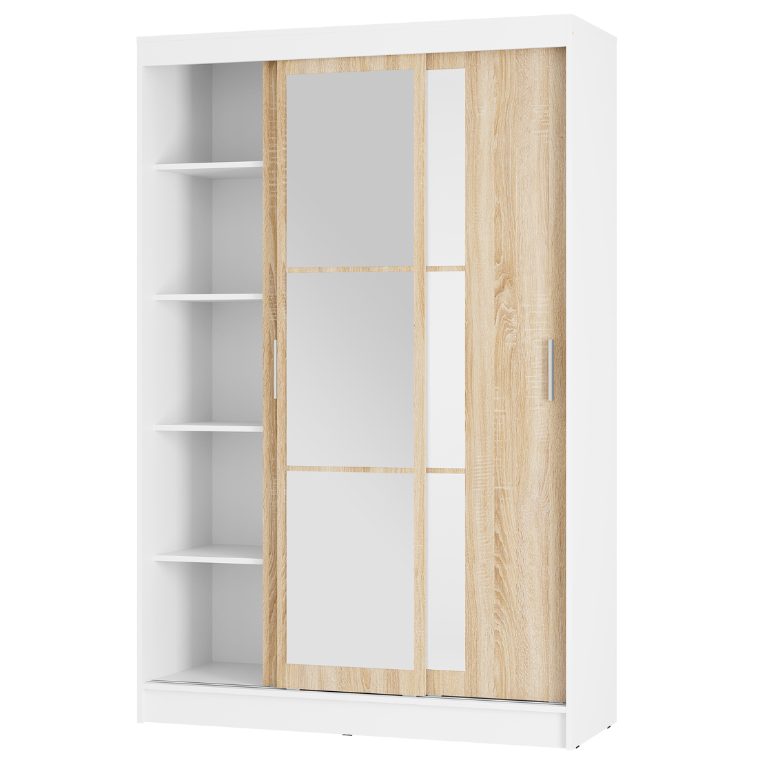 Изображение товара Шкаф-купе 131x200x50 см ЛДСП цвет белый