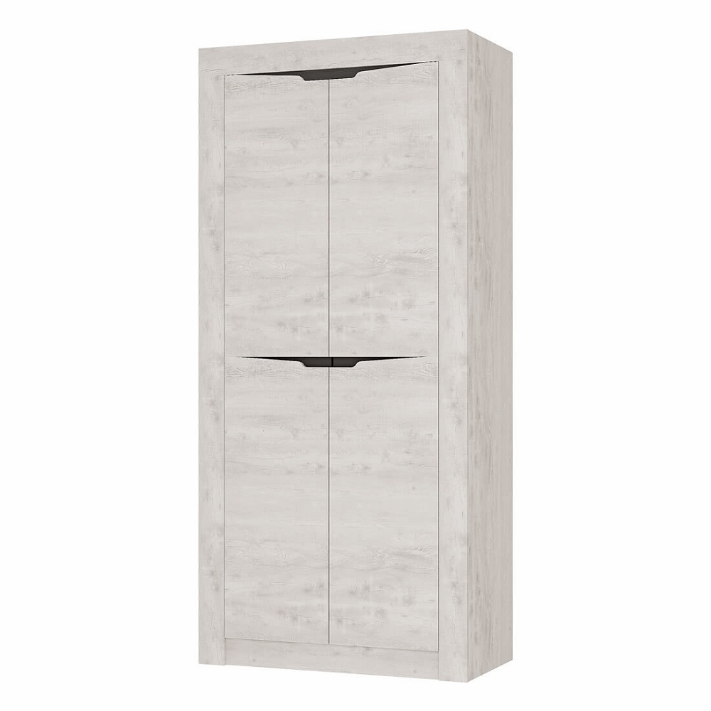 Изображение товара Шкаф распашной Bts Леонардо 100x217 см ЛДСП цвет бетон пайн светлый