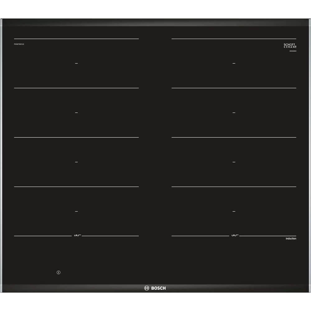Изображение товара Индукционная варочная панель Bosch PXX675DC1E 60.6 см 4 конфорки черная