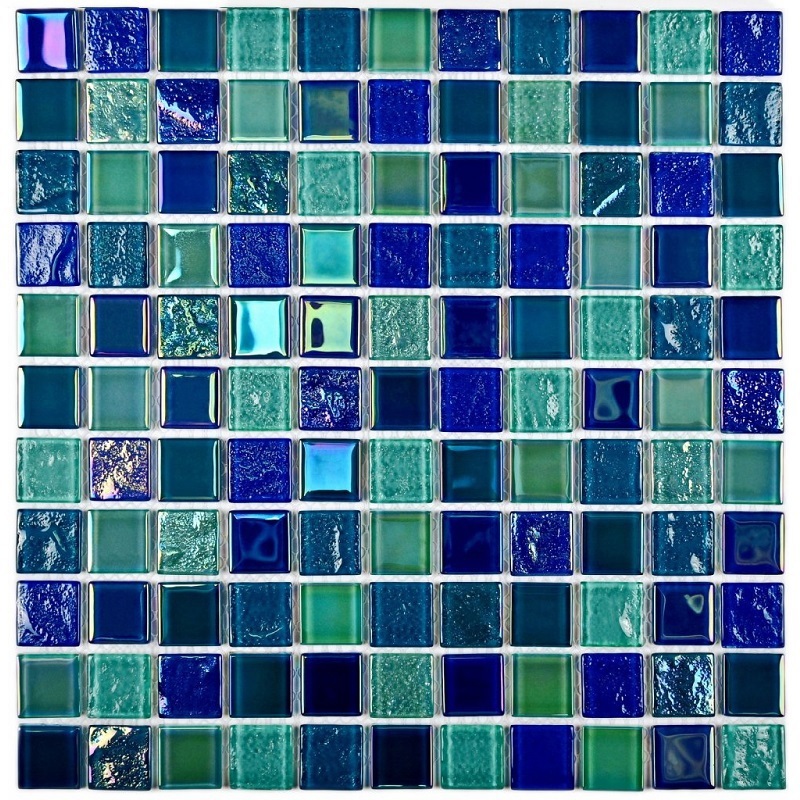 Изображение товара Декоративная мозаика Granito 23-00015838 Bondi breeze-25ekb 30x30см цвет Синий
