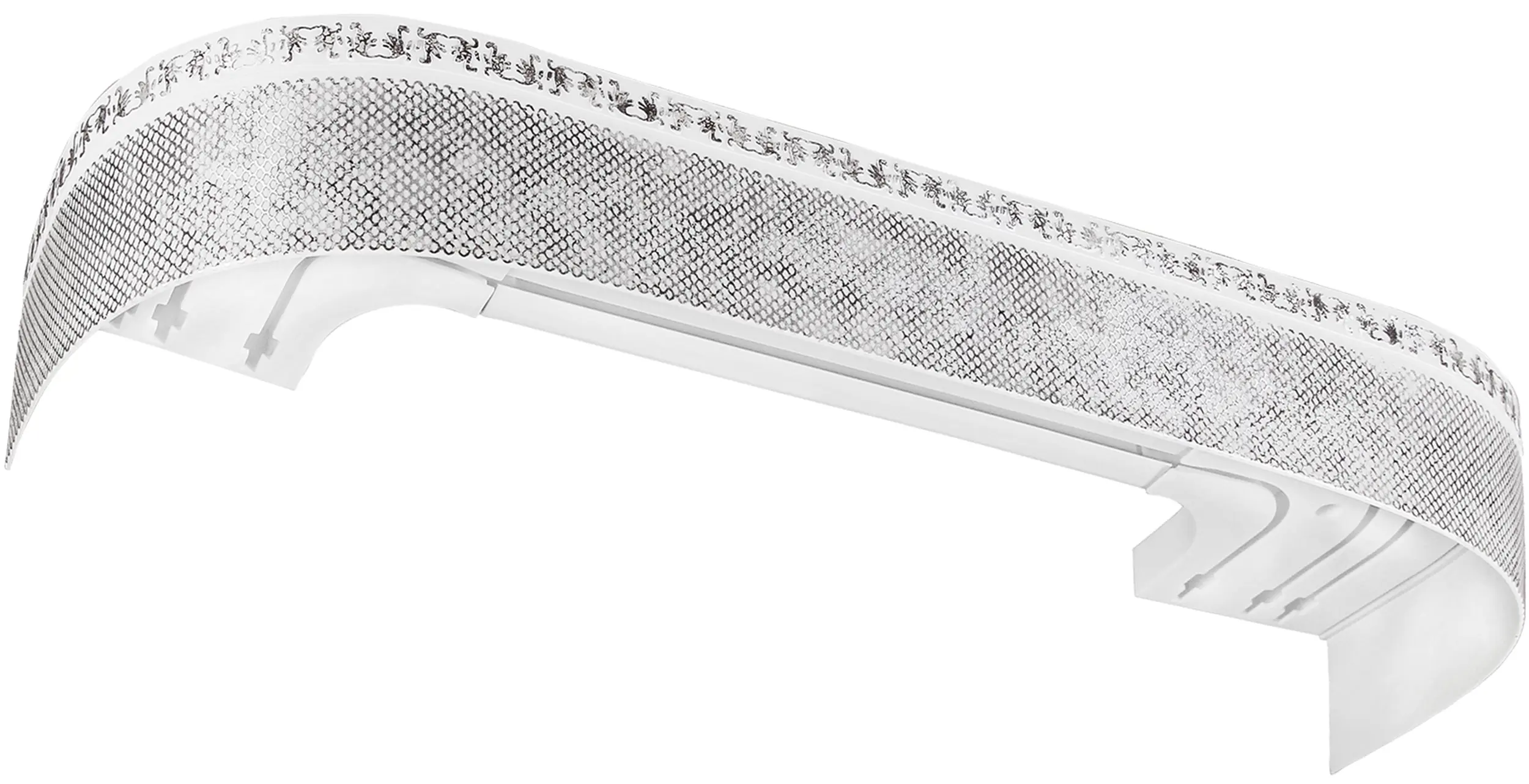 Бленда Domlegrand Виват пластик цвет белый антик 500 см